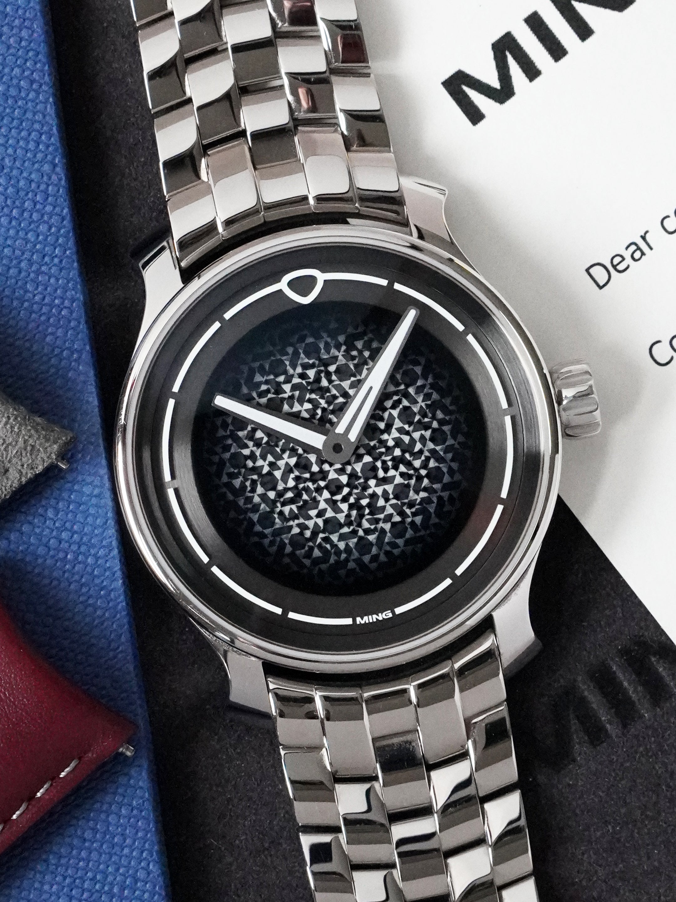 Ming Mosaic 37.07 - Discontinued, Stainless Steel, Manual, Full Set (2025)