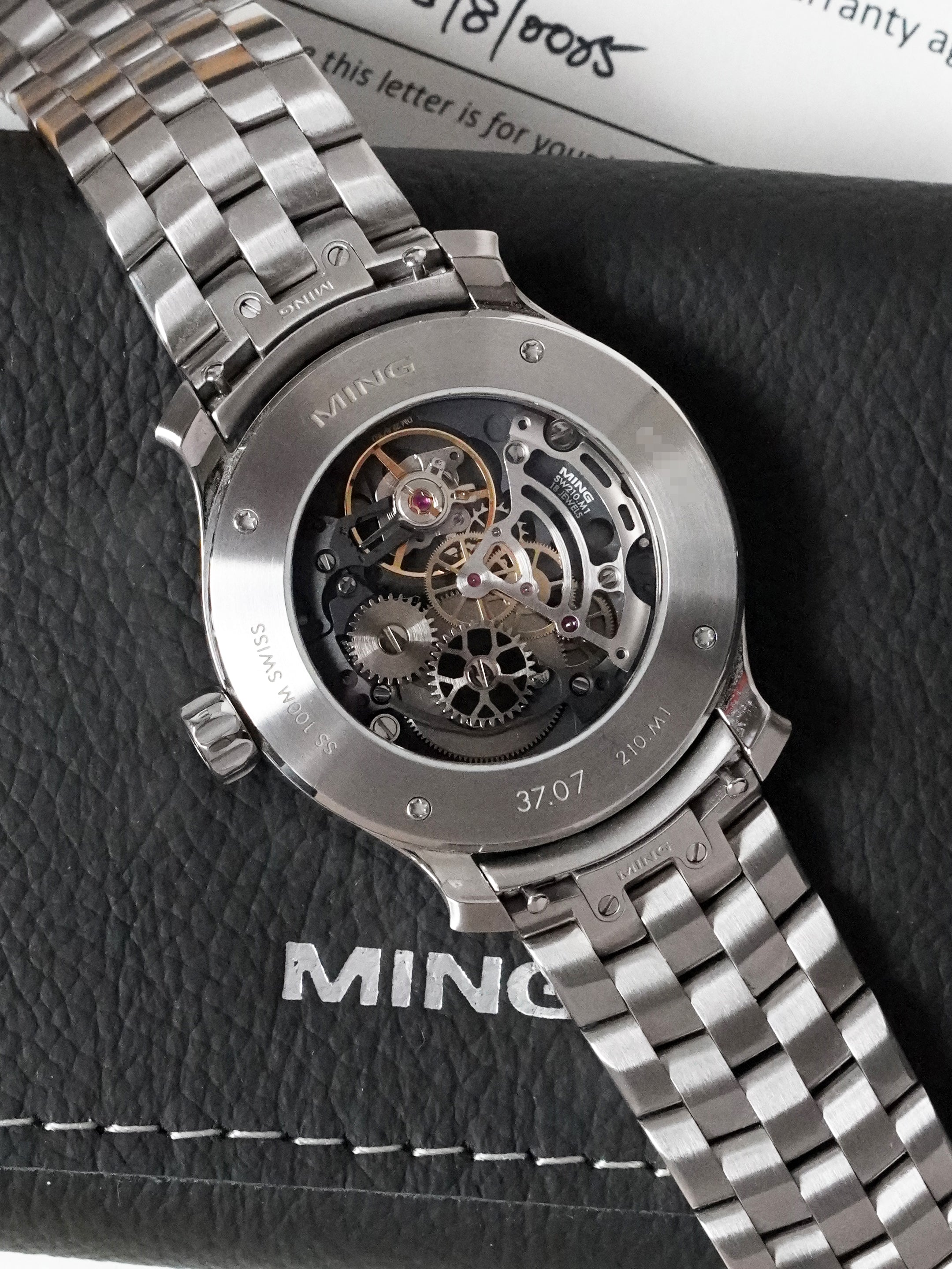 Ming Mosaic 37.07 - Discontinued, Stainless Steel, Manual, Full Set (2025)