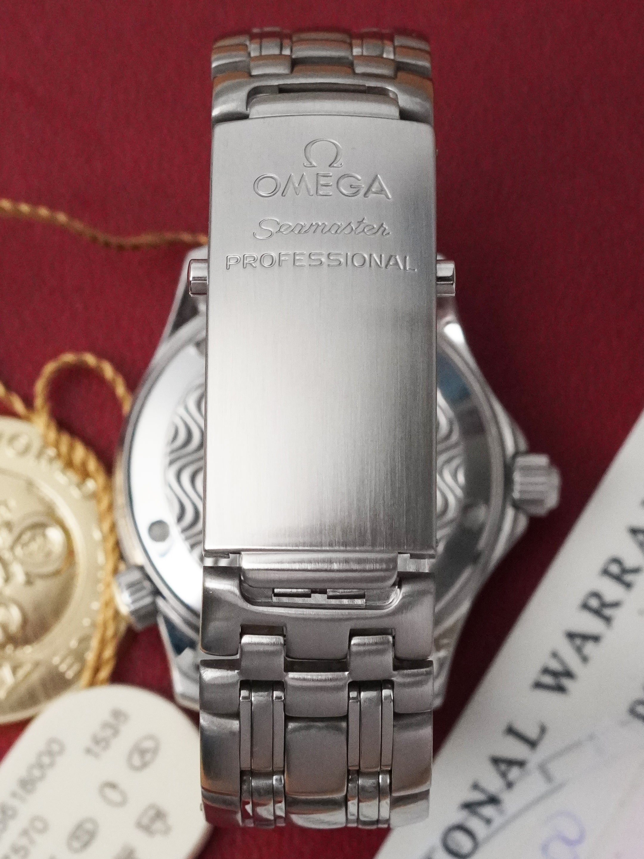 Omega Seamaster Diver 300M 2561.80 - Stainless Steel, Blue Dial, Quartz, Full Set (1998)