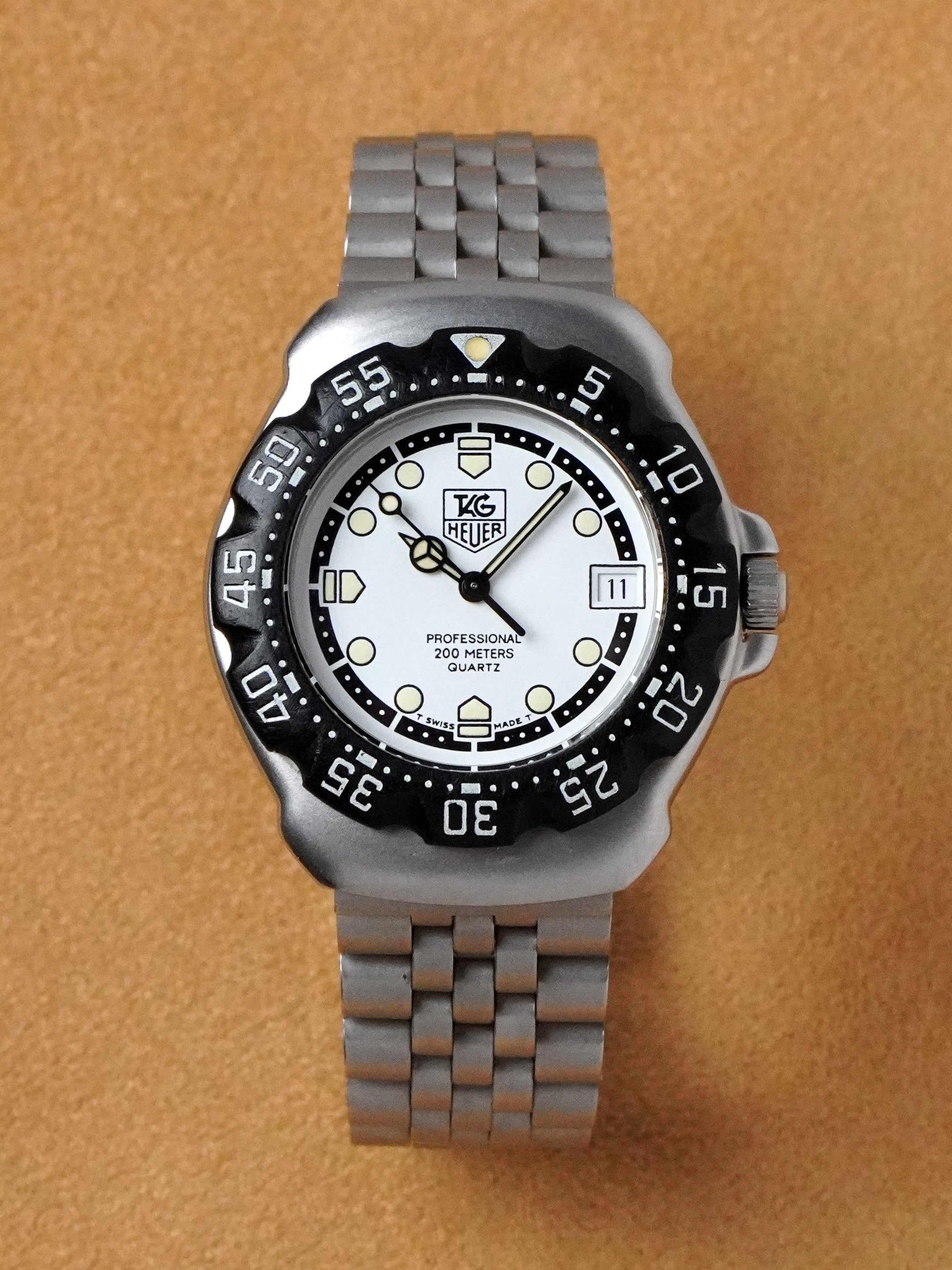 TAG Heuer Formula 1 Quartz WA1218 - Stainless Steel, White Dial, Quartz, Watch Only (1996)