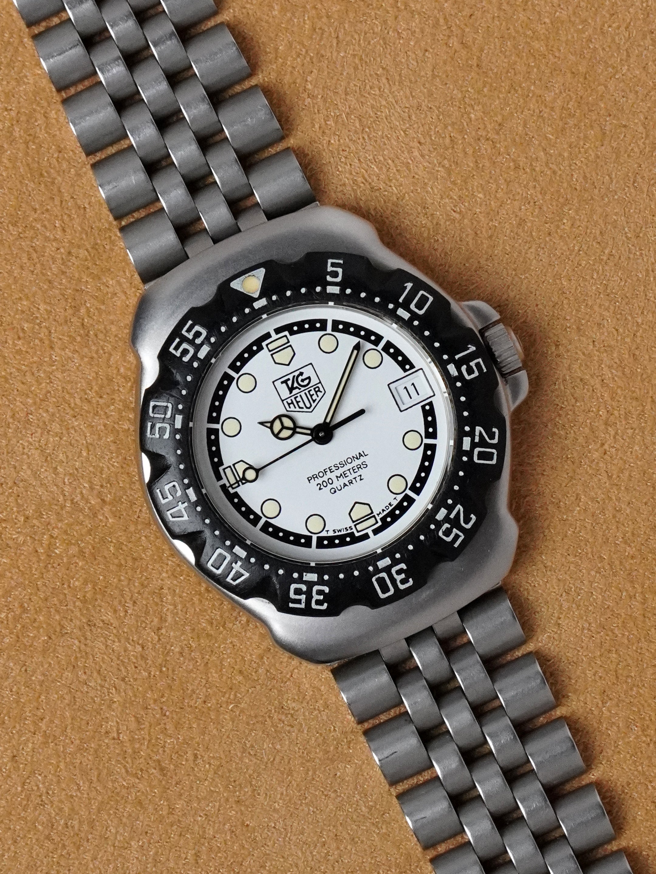 TAG Heuer Formula 1 Quartz WA1218 - Stainless Steel, White Dial, Quartz, Watch Only (1996)