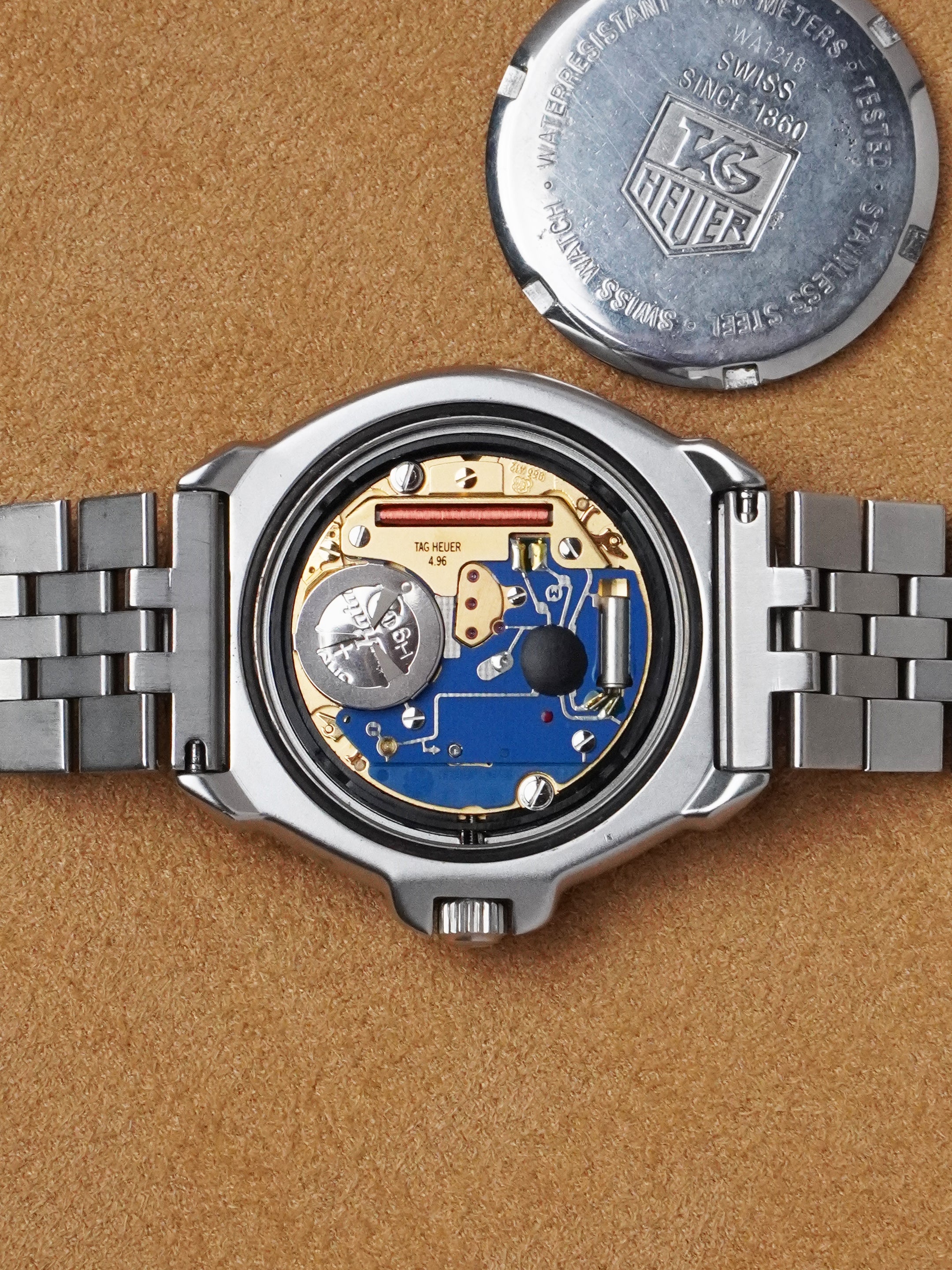 TAG Heuer Formula 1 Quartz WA1218 - Stainless Steel, White Dial, Quartz, Watch Only (1996)