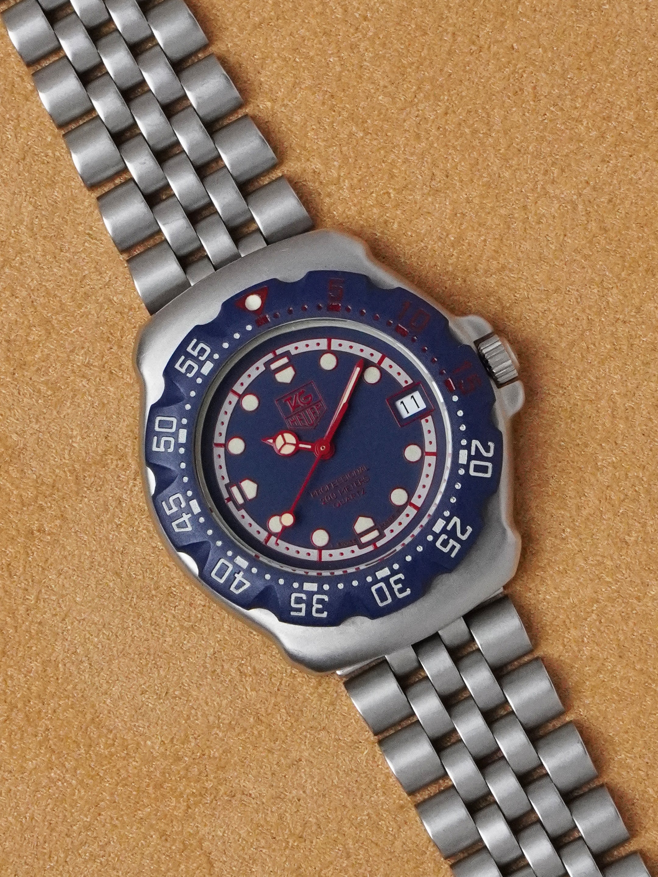 TAG Heuer Formula 1 Quartz 370.513 - Stainless Steel, Blue Dial