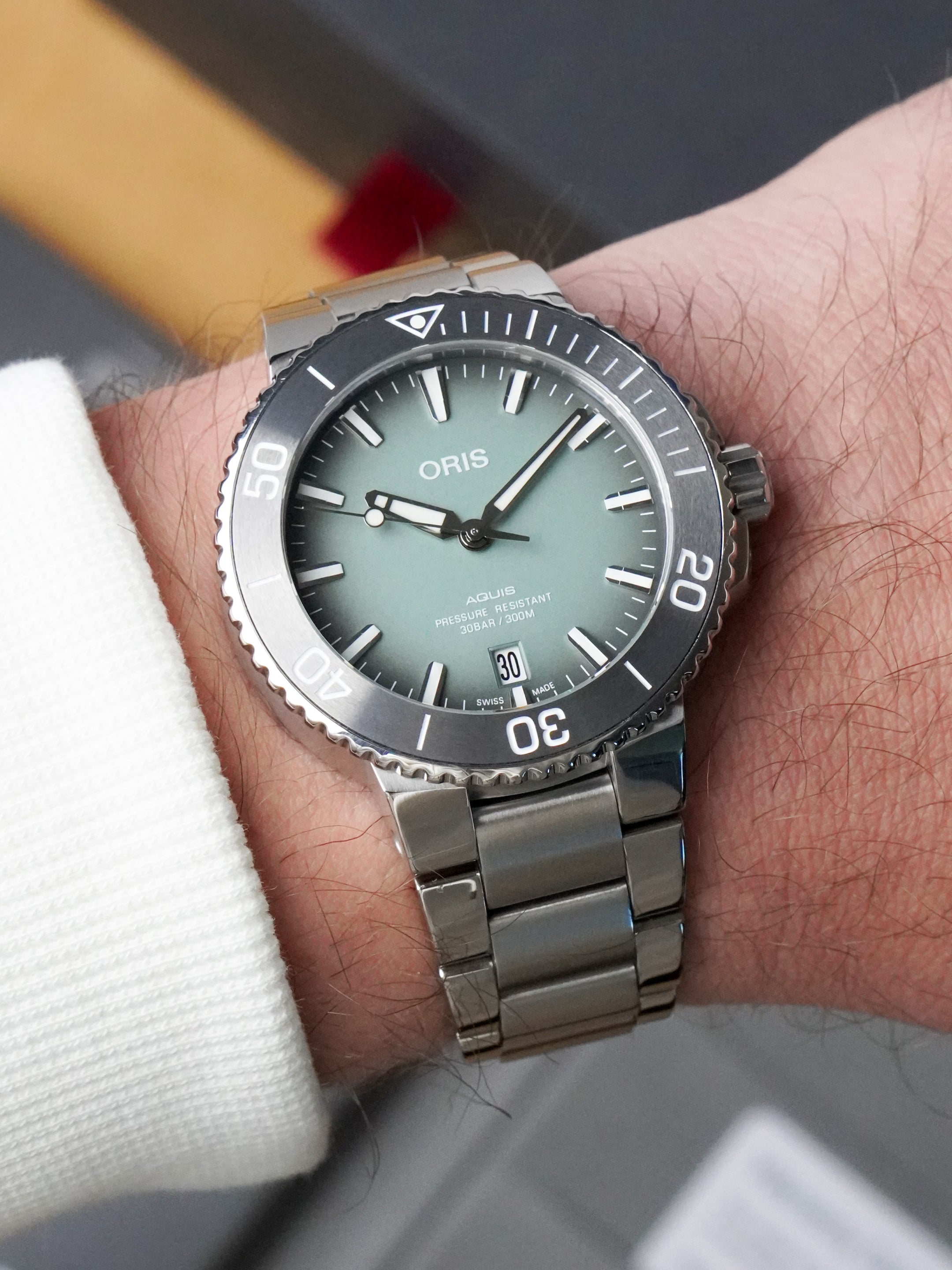 Oris Aquis Date 01 733 7732 4137-07 8 21 05PEB - Stainless Steel, Automatic, Full Set (2020)