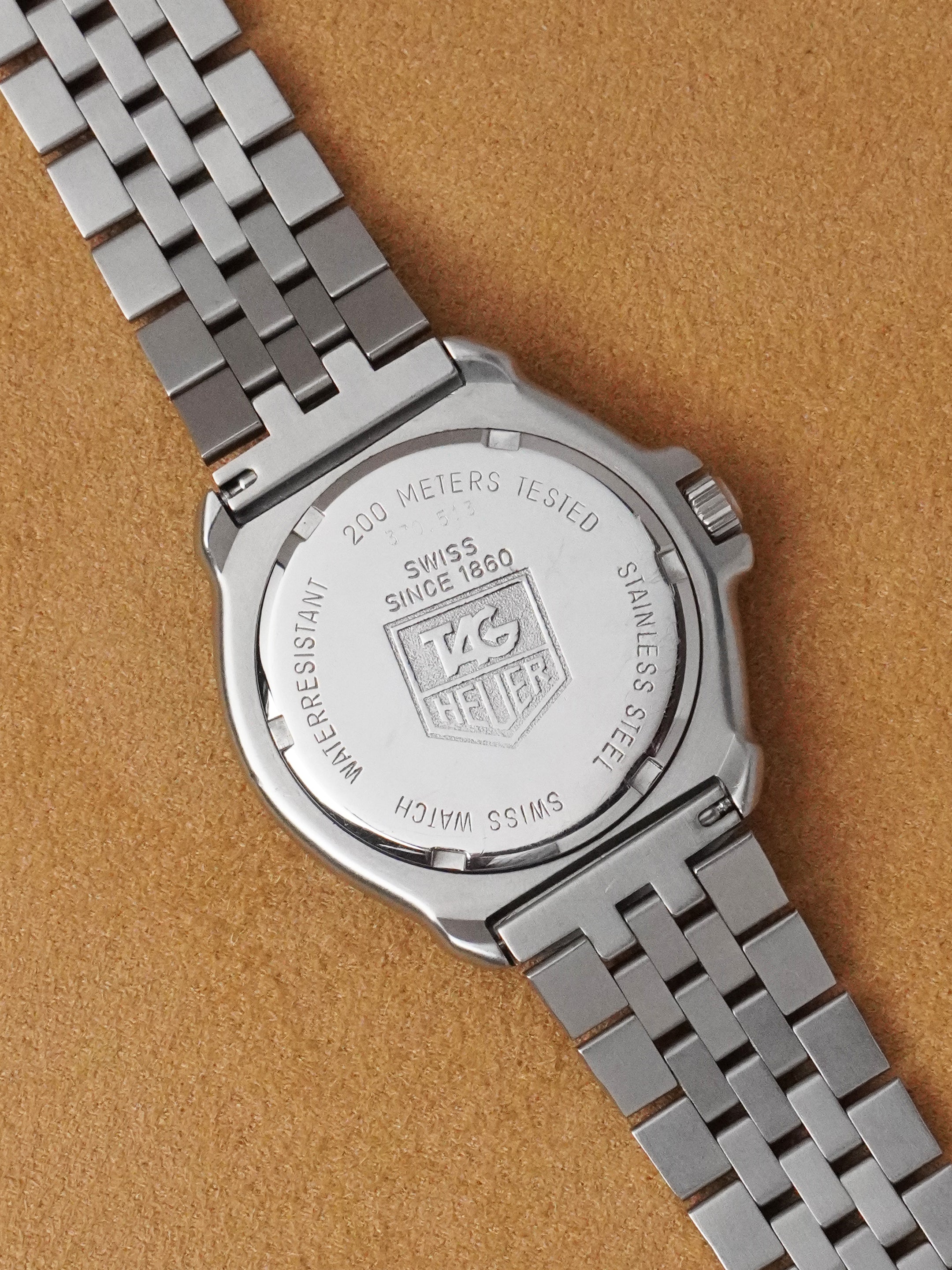 TAG Heuer Formula 1 Quartz 370.513 - Stainless Steel, Blue Dial, Quartz, Watch Only (1990)