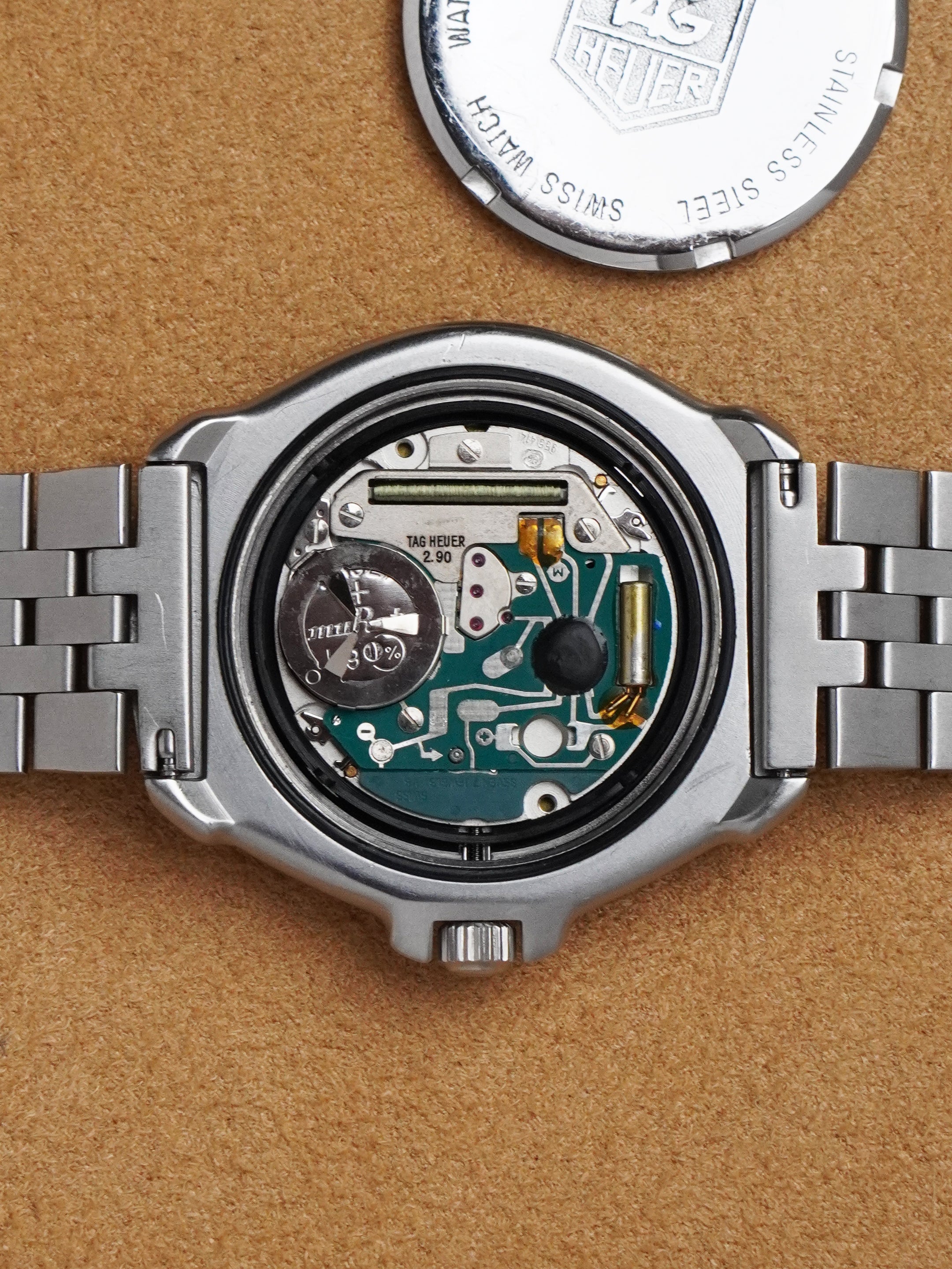 TAG Heuer Formula 1 Quartz 370.513 - Stainless Steel, Blue Dial, Quartz, Watch Only (1990)