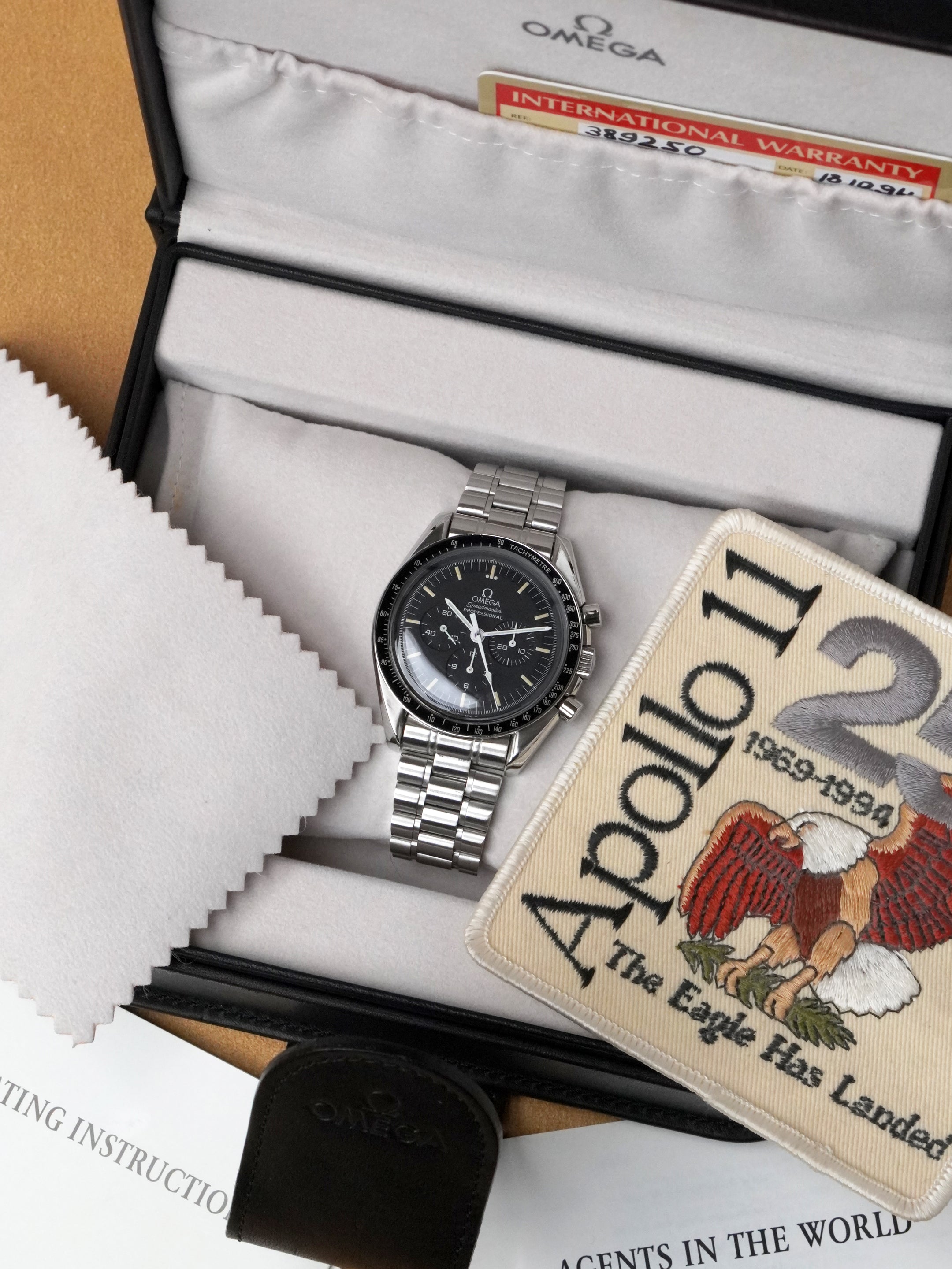 Omega Speedmaster Professional Moonwatch "Apollo XI 25th Anniversary" 3892.50 - 345.0808 - Full Set (1994)