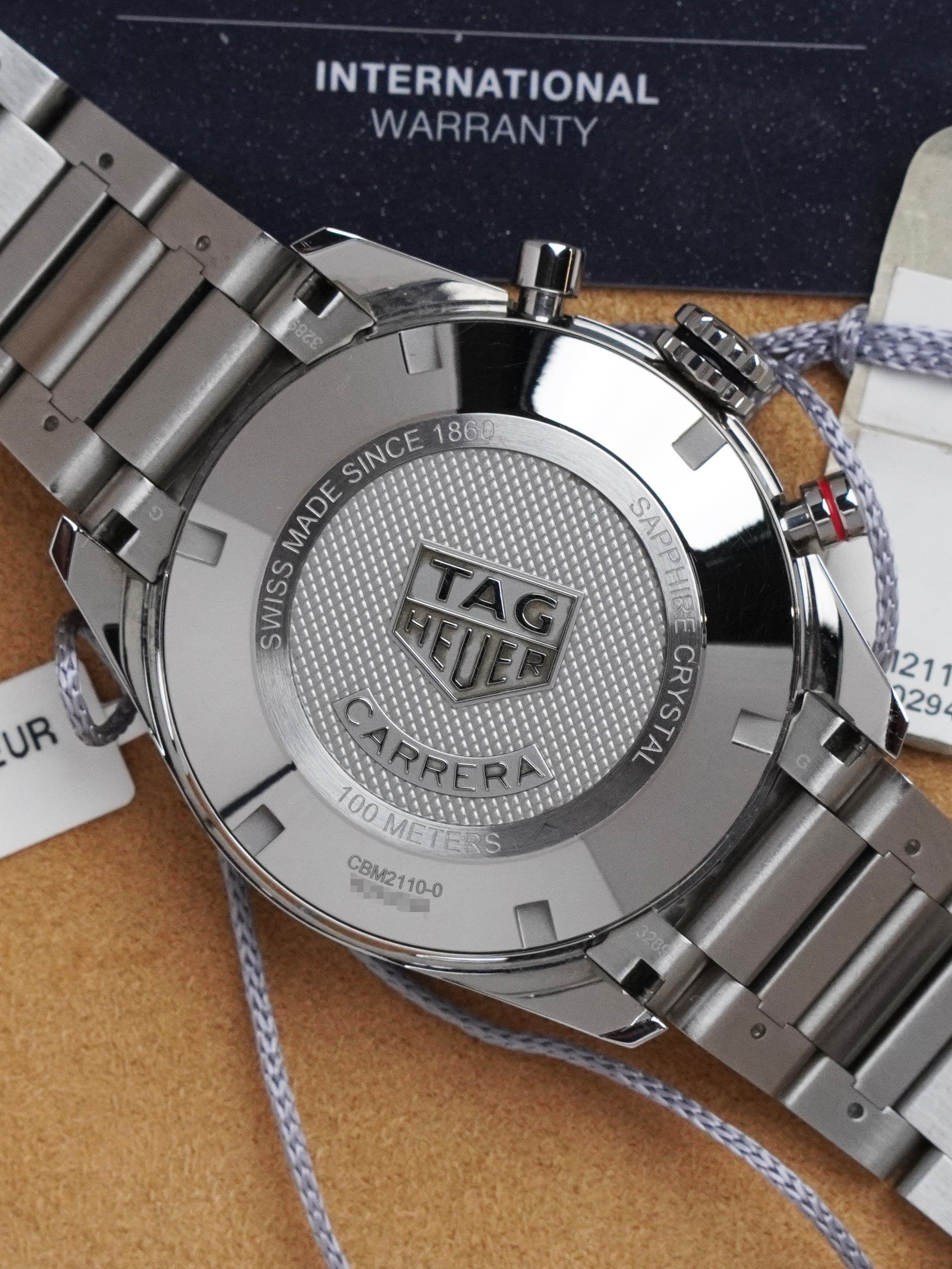 TAG Heuer Carrera Calibre 16 CBM2110.BA0651 - Stainless Steel, Black Dial, Automatic, Full Set (2024)