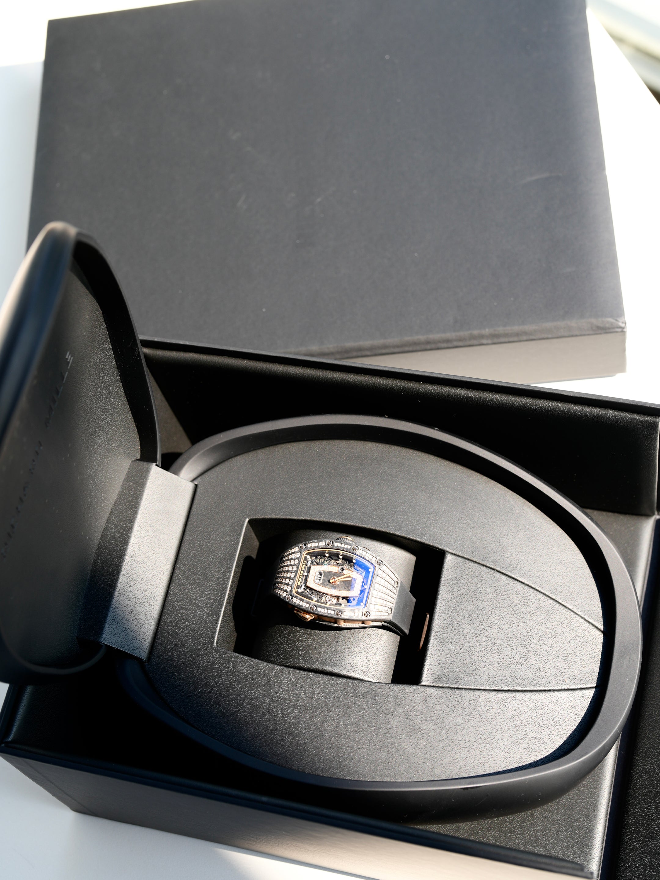 Richard Mille RM 037 RG CA TPT - 18k Rose Gold & Carbon TPT, Automatic, Full Set (2020)