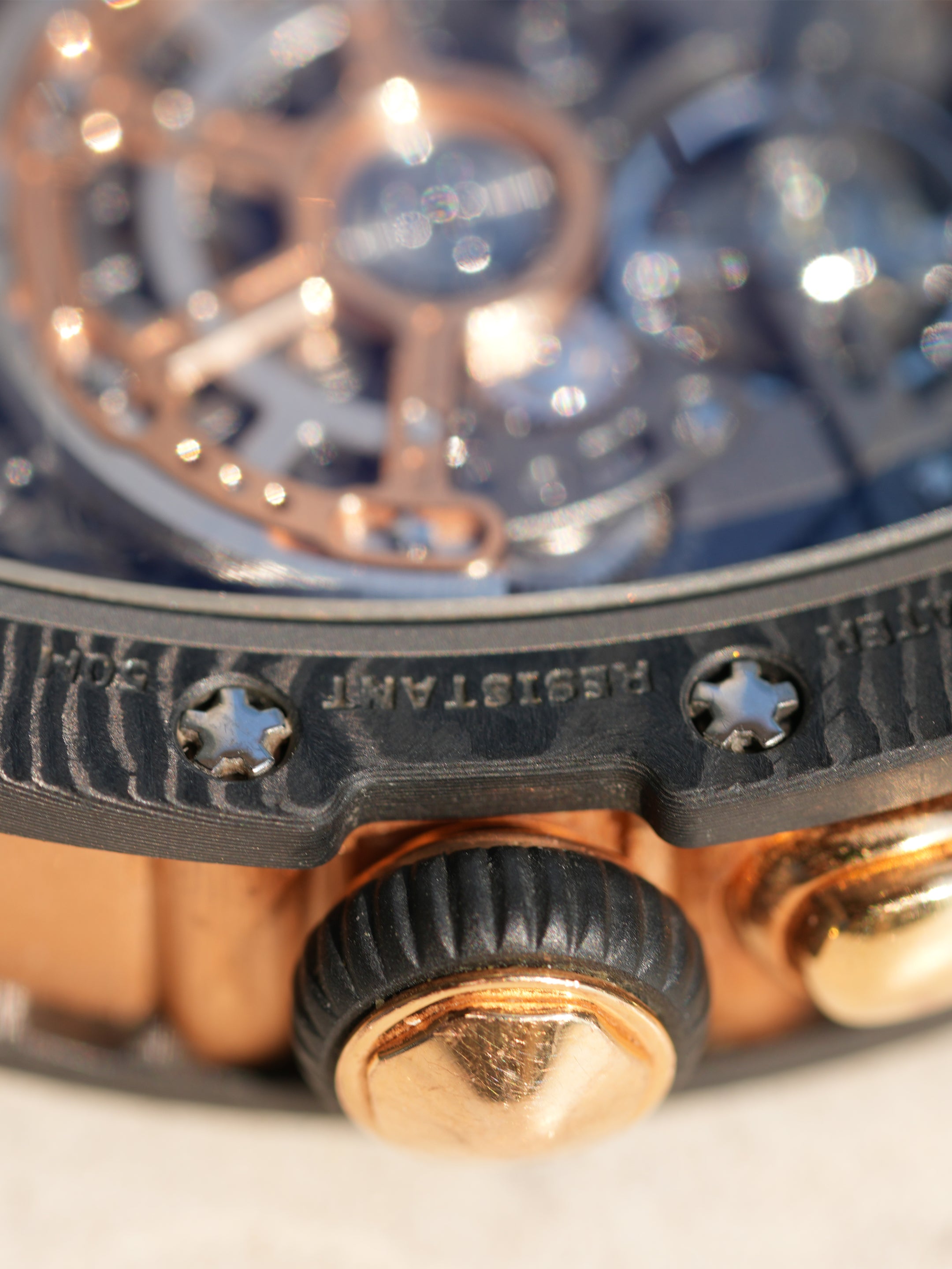 Richard Mille RM 037 RG CA TPT - 18k Rose Gold & Carbon TPT, Automatic, Full Set (2020)