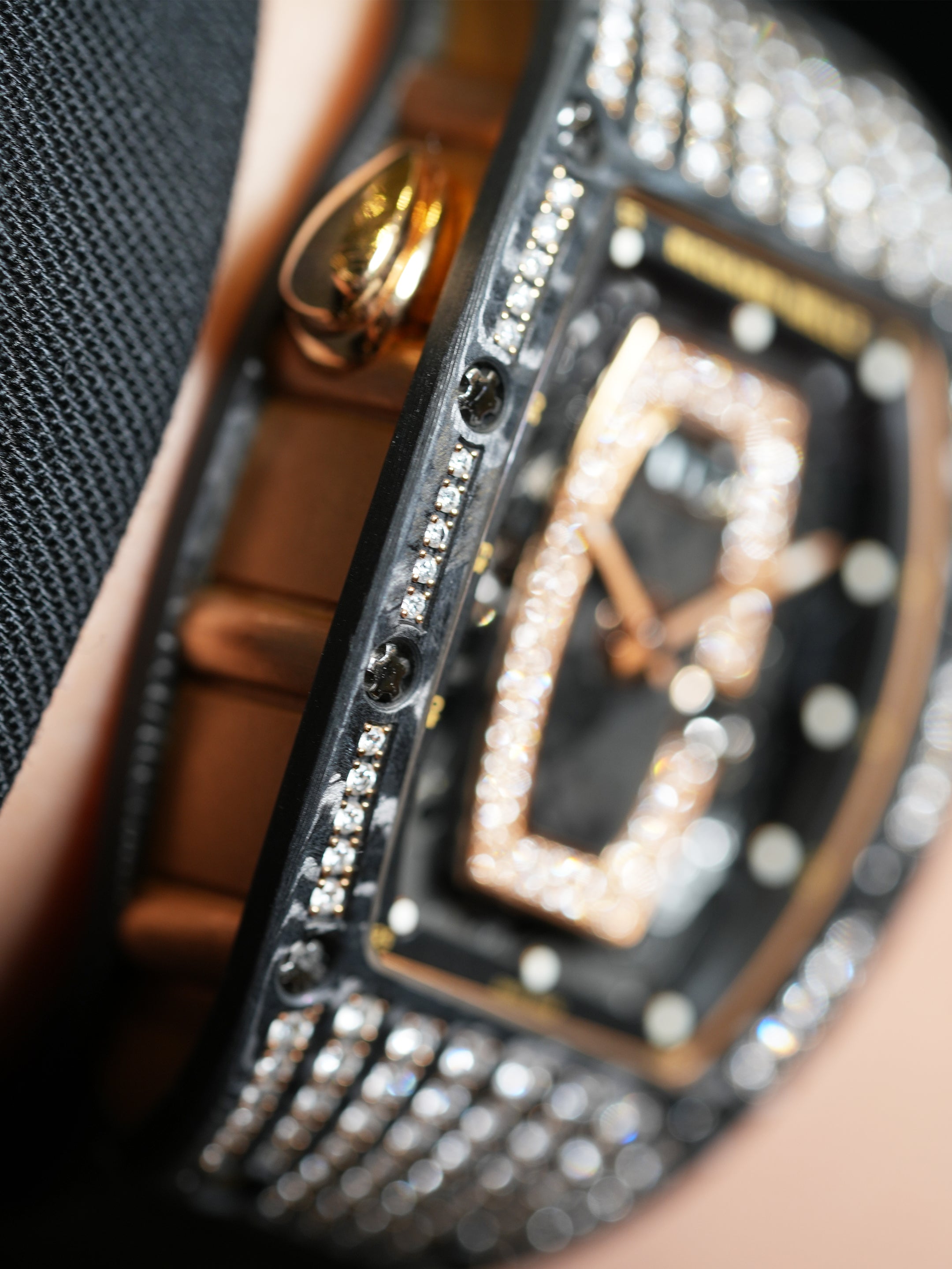 Richard Mille RM 037 RG CA TPT - 18k Rose Gold & Carbon TPT, Automatic, Full Set (2020)