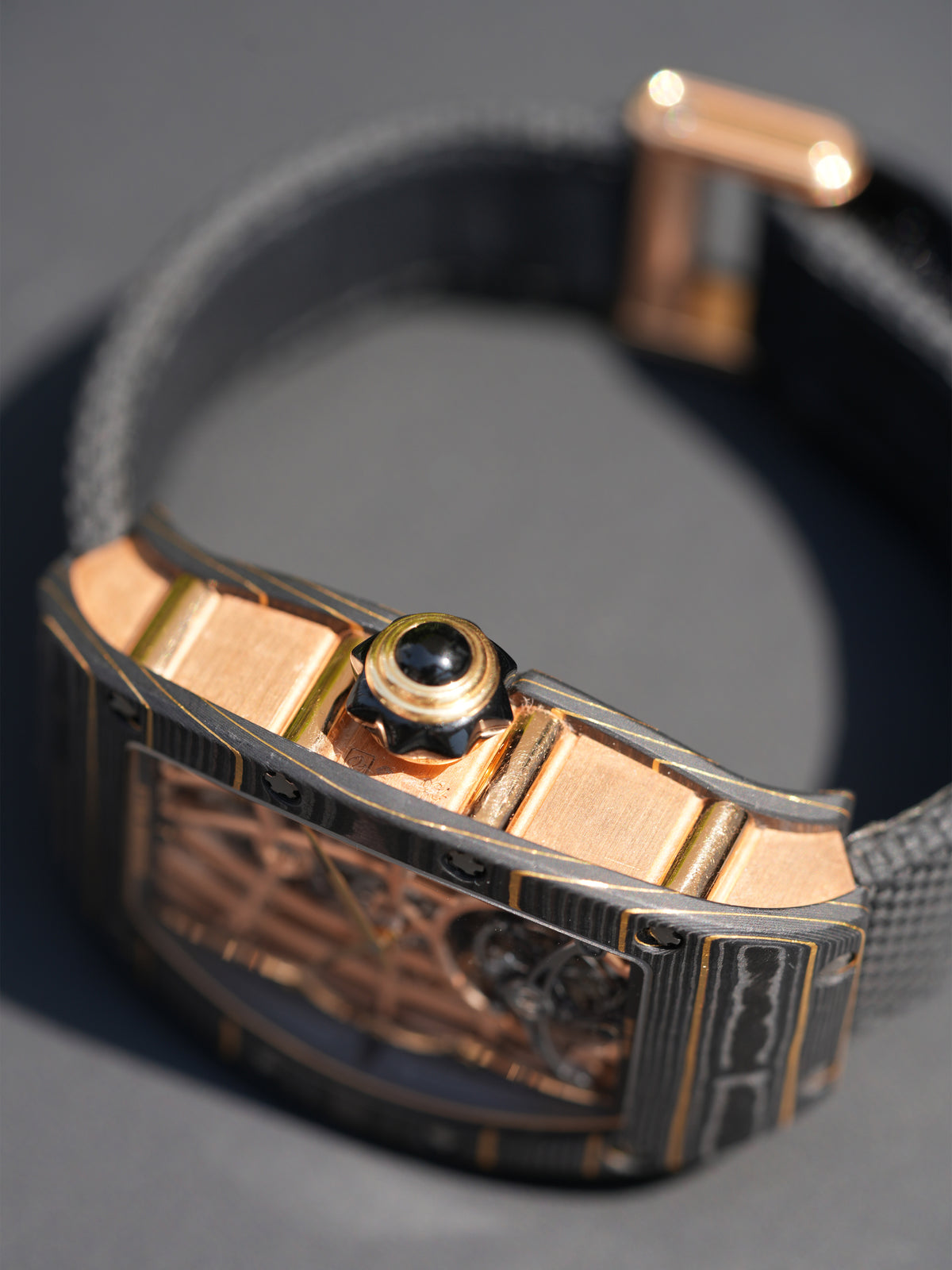 Richard Mille Automatic Tourbillon Gold Carbon TPT RM 74-02 - Watch & Box (2022*)