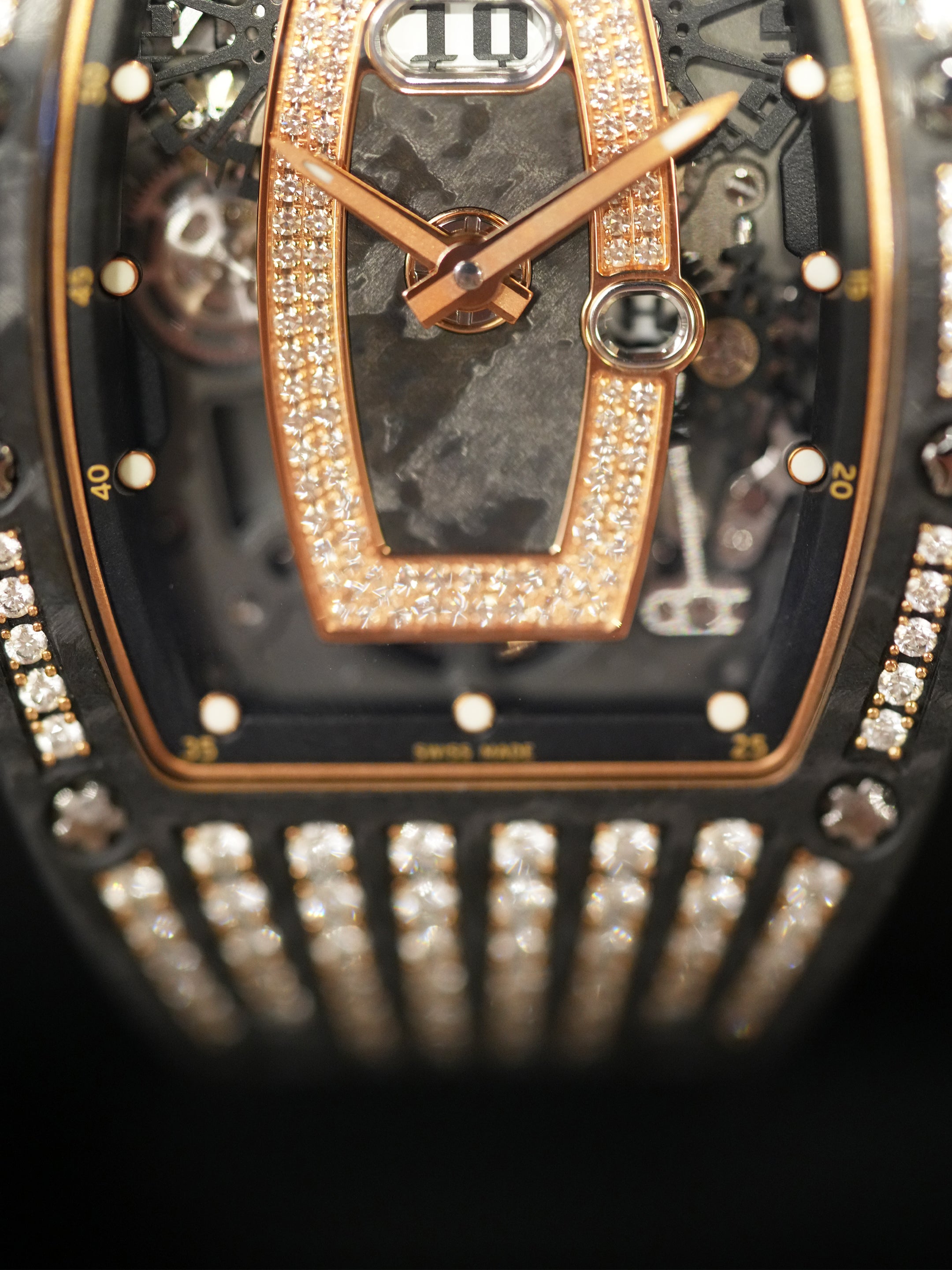 Richard Mille RM 037 RG CA TPT - 18k Rose Gold & Carbon TPT, Automatic, Full Set (2020)